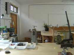 Flux Studios. is very well equipped with specialist jewellery tools 