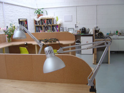 Beautiful natural light at Flux Jewellery studios 